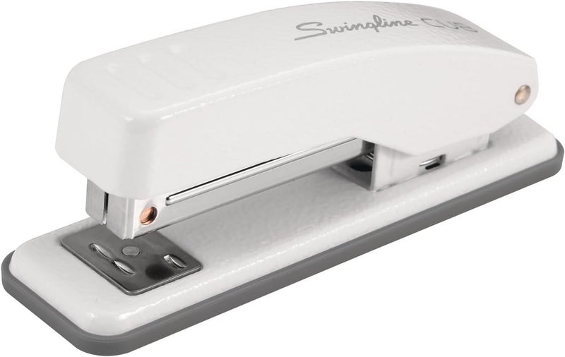 Swing Line Stapler, Cub Compact Desktop Stapler, 20 Sheet Capacity, Metal, Arctic White (S701067) - Image 1